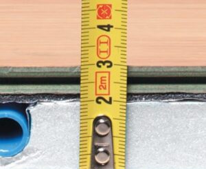 plancher chauffant sec faible épaisseur