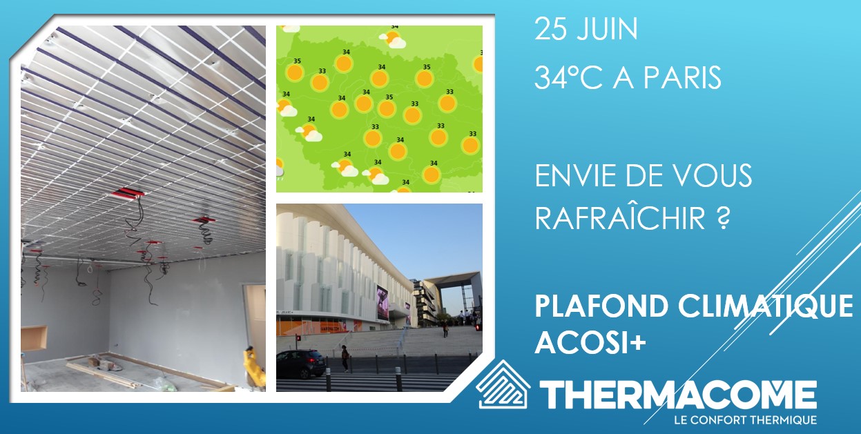 météo paris plafond chauffant