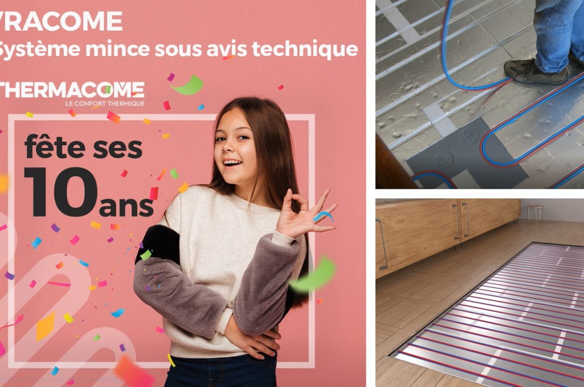 plancher chauffant sec Vivracome