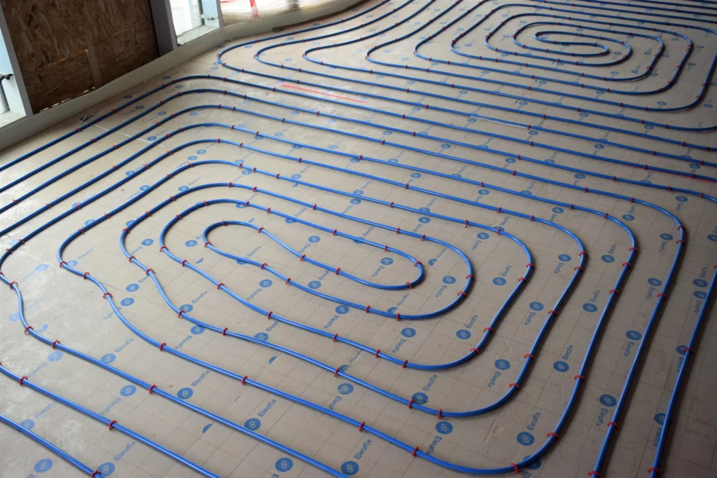 Plancher chauffant rafraîchissant Thermacome classique en dalle plane