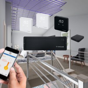 réguler un plafond chauffant pièce par pièce