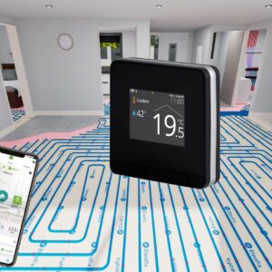 thermostat d'ambiance connecté pour plancher chauffant